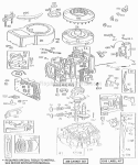 Part Location Diagram of 690456 Briggs and Stratton Guard-Flywheel